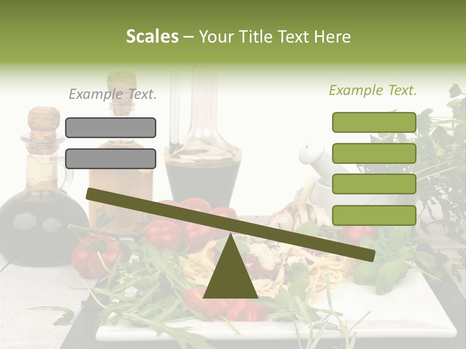 Gesundheit Italiener Trattoria PowerPoint Template