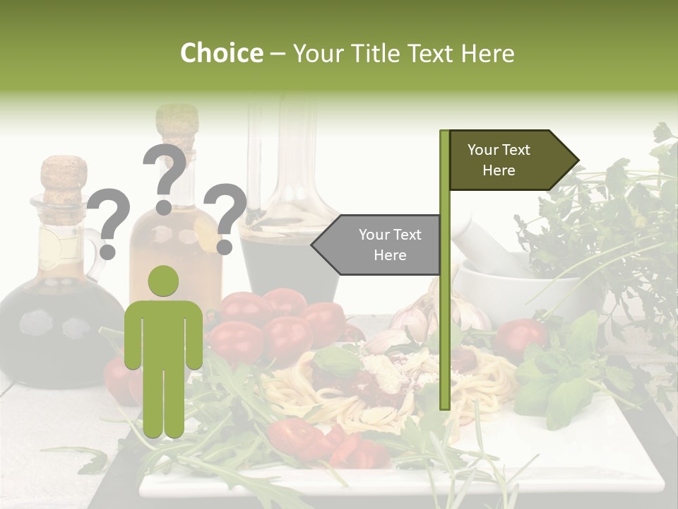 Gesundheit Italiener Trattoria PowerPoint Template