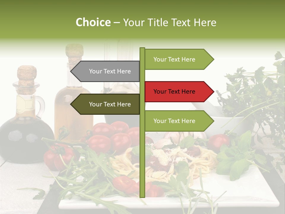 Gesundheit Italiener Trattoria PowerPoint Template