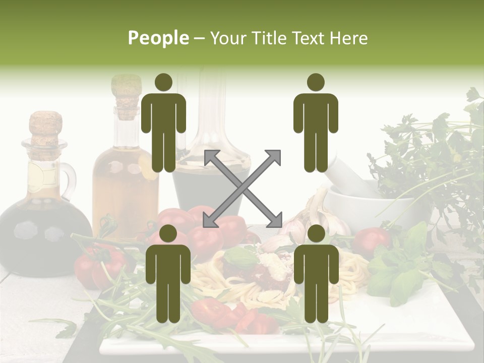 Gesundheit Italiener Trattoria PowerPoint Template