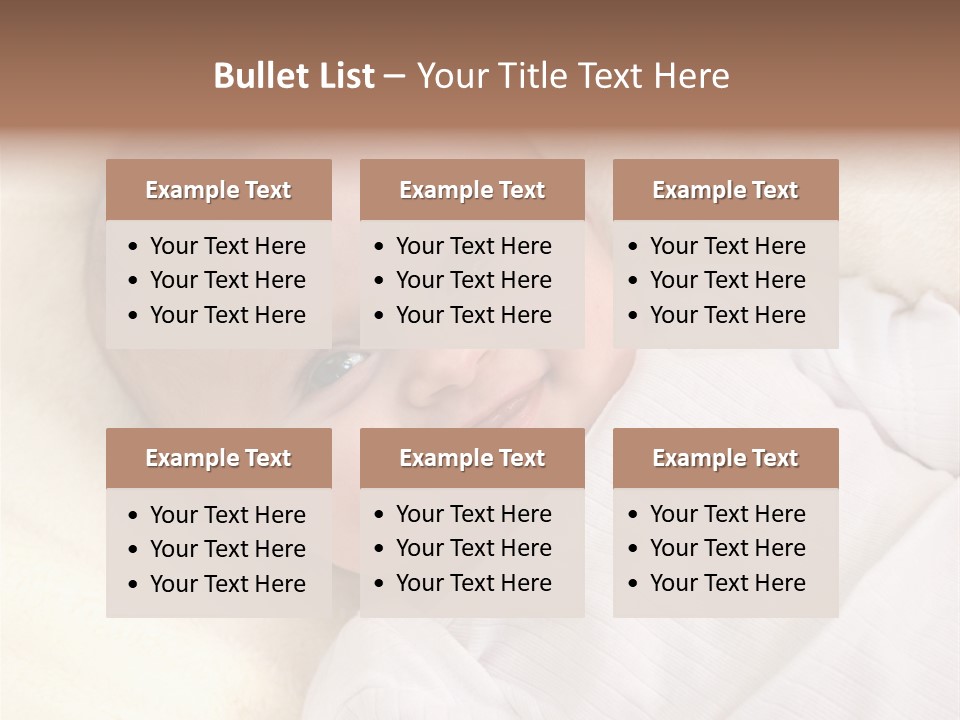 Lie Person Childhood PowerPoint Template