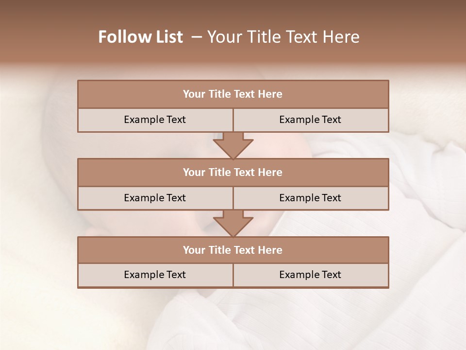 Lie Person Childhood PowerPoint Template