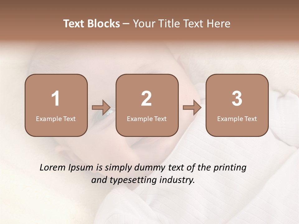 Lie Person Childhood PowerPoint Template