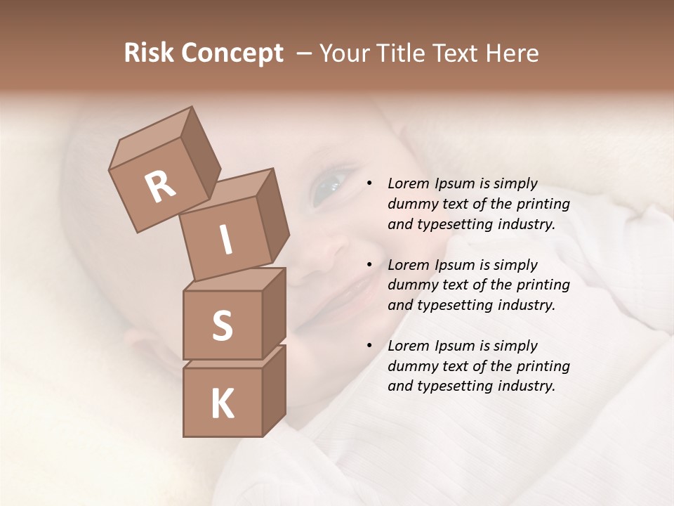 Lie Person Childhood PowerPoint Template