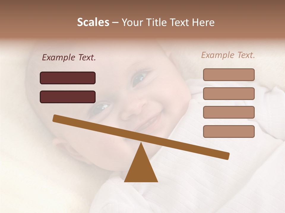 Lie Person Childhood PowerPoint Template