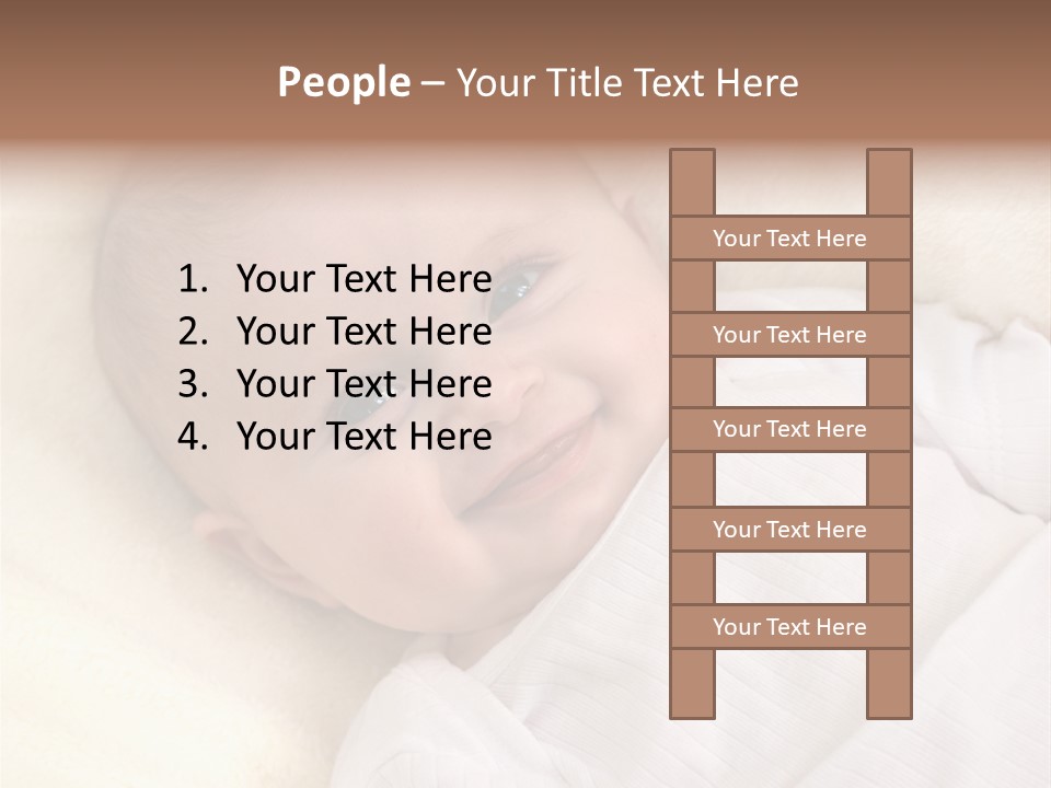 Lie Person Childhood PowerPoint Template