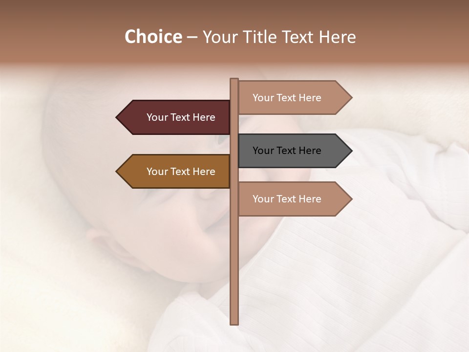 Lie Person Childhood PowerPoint Template