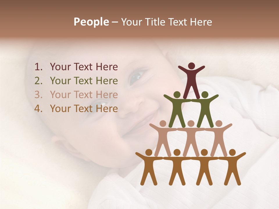 Lie Person Childhood PowerPoint Template