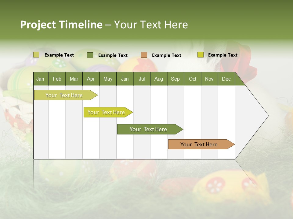 Rabbit Furry Rattan PowerPoint Template