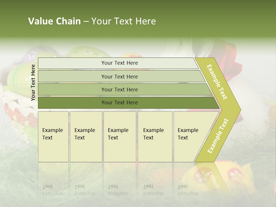 Rabbit Furry Rattan PowerPoint Template