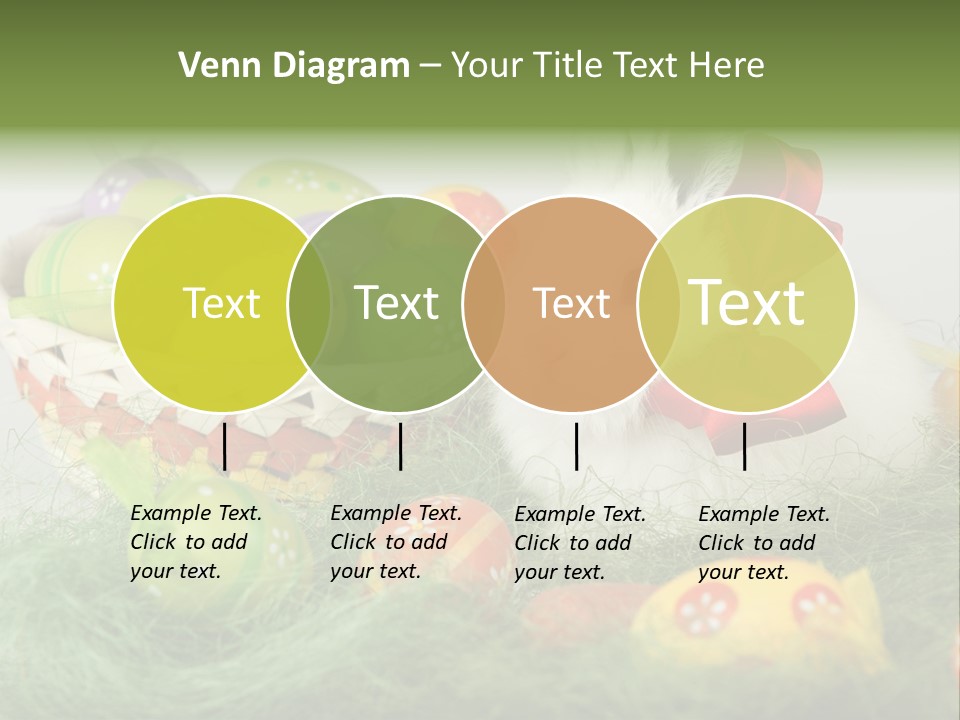 Rabbit Furry Rattan PowerPoint Template