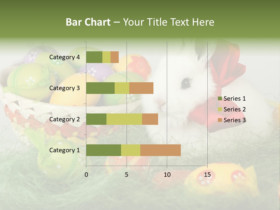 Rabbit Furry Rattan PowerPoint Template