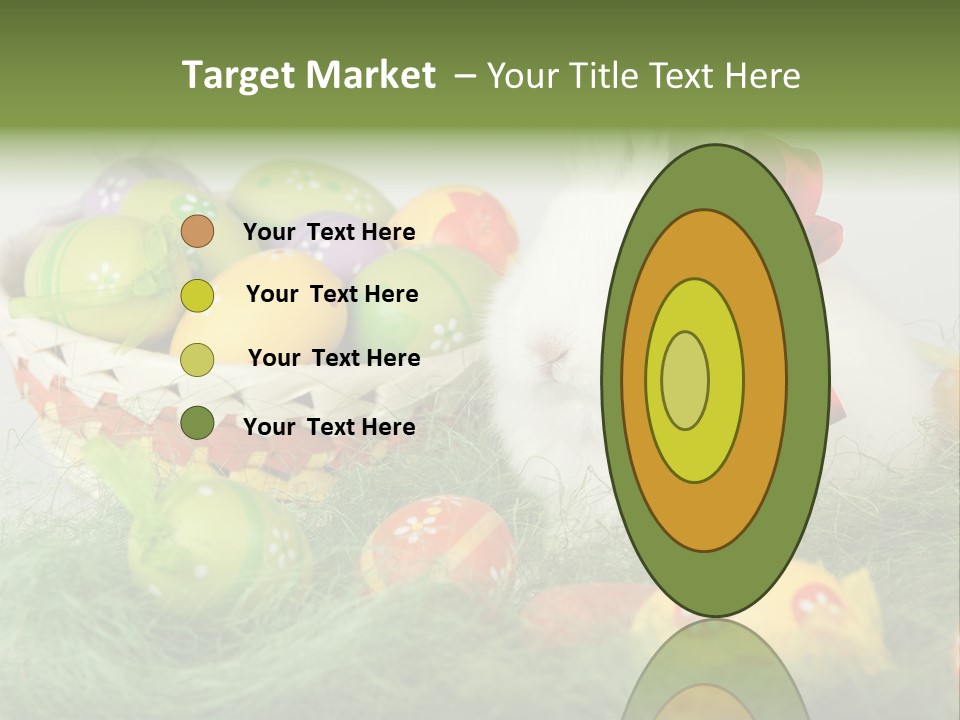 Rabbit Furry Rattan PowerPoint Template