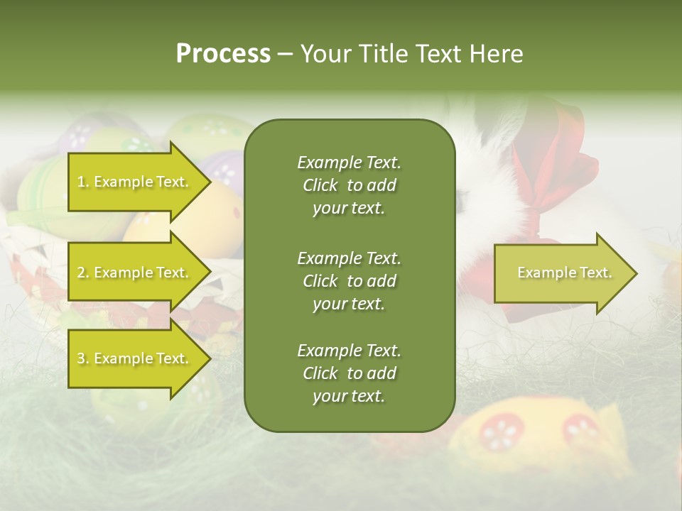 Rabbit Furry Rattan PowerPoint Template