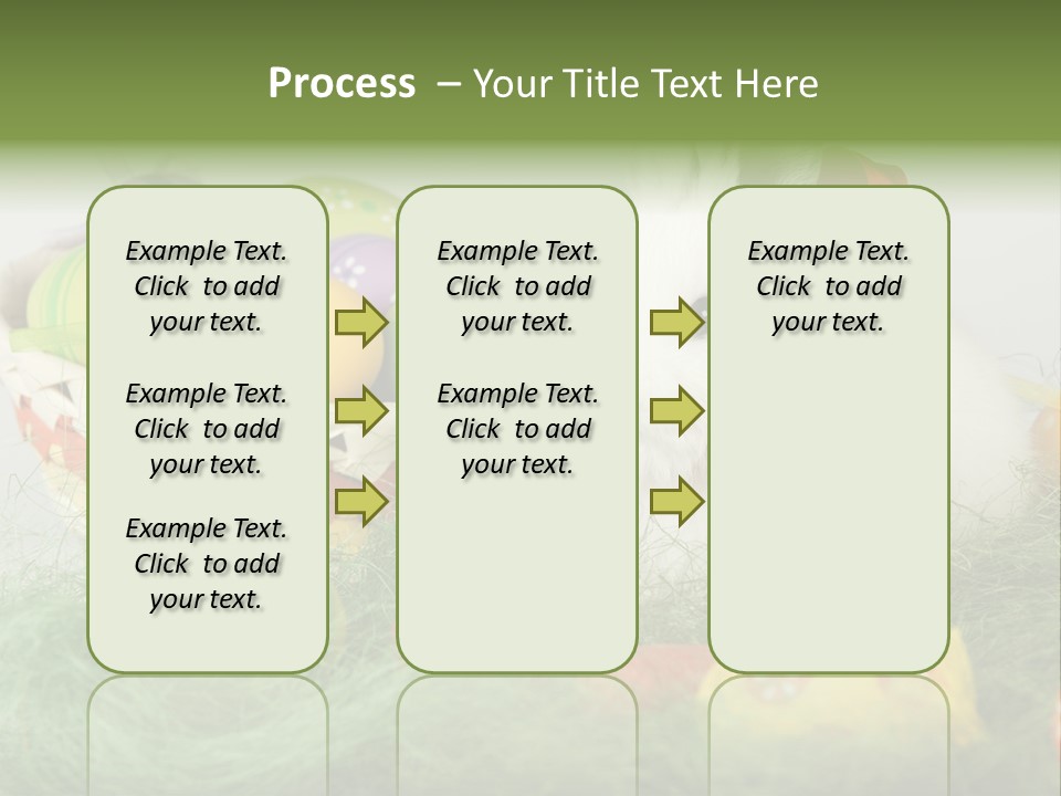 Rabbit Furry Rattan PowerPoint Template