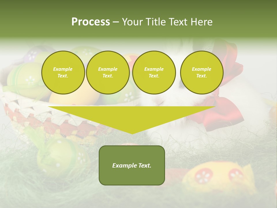 Rabbit Furry Rattan PowerPoint Template