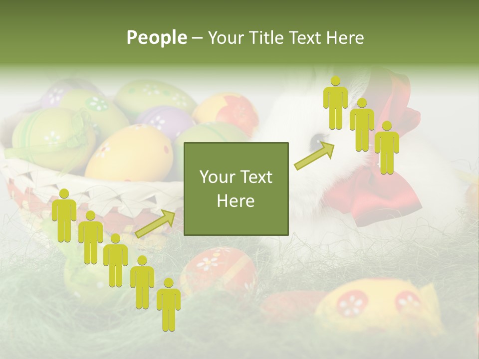 Rabbit Furry Rattan PowerPoint Template