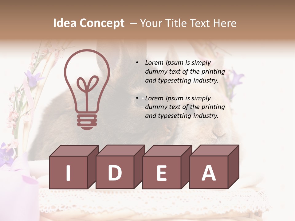 Art Bast Sitzen PowerPoint Template