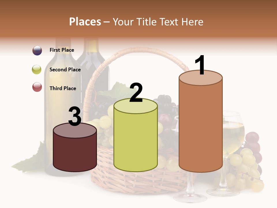 Alcoholic Pink Leaves PowerPoint Template