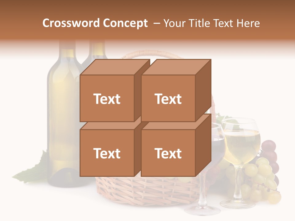 Alcoholic Pink Leaves PowerPoint Template