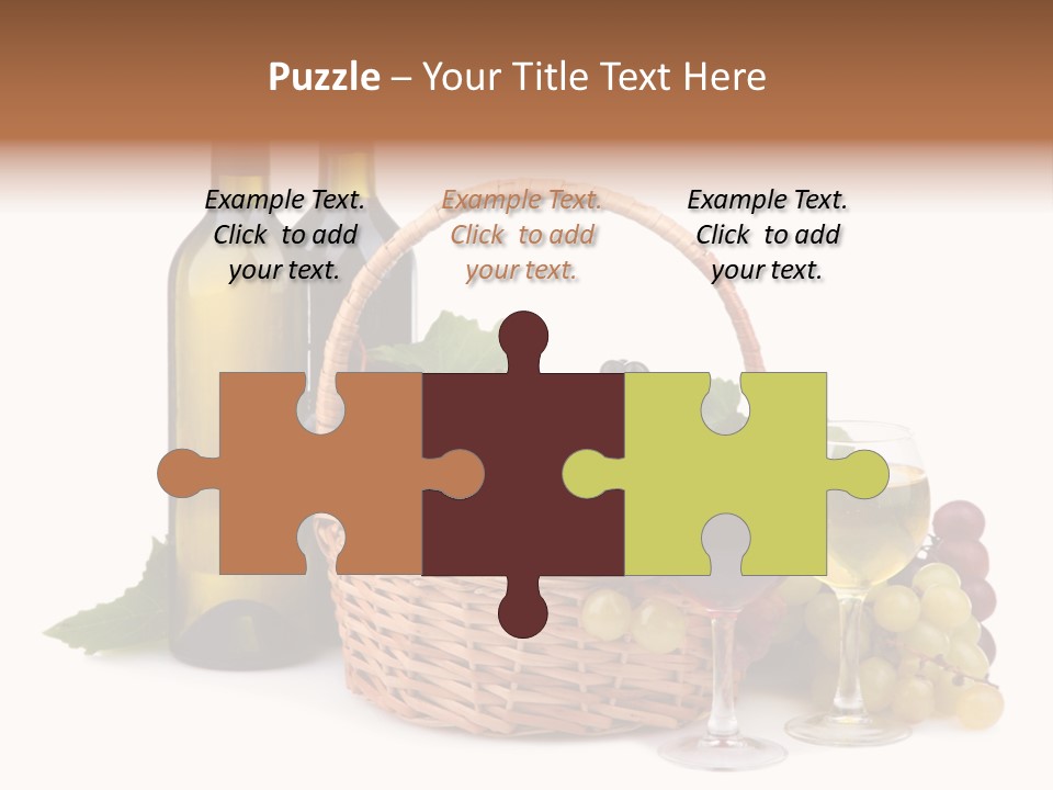 Alcoholic Pink Leaves PowerPoint Template