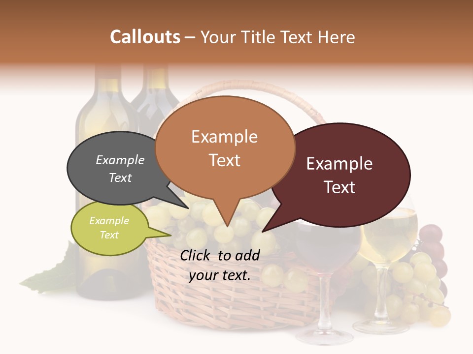 Alcoholic Pink Leaves PowerPoint Template