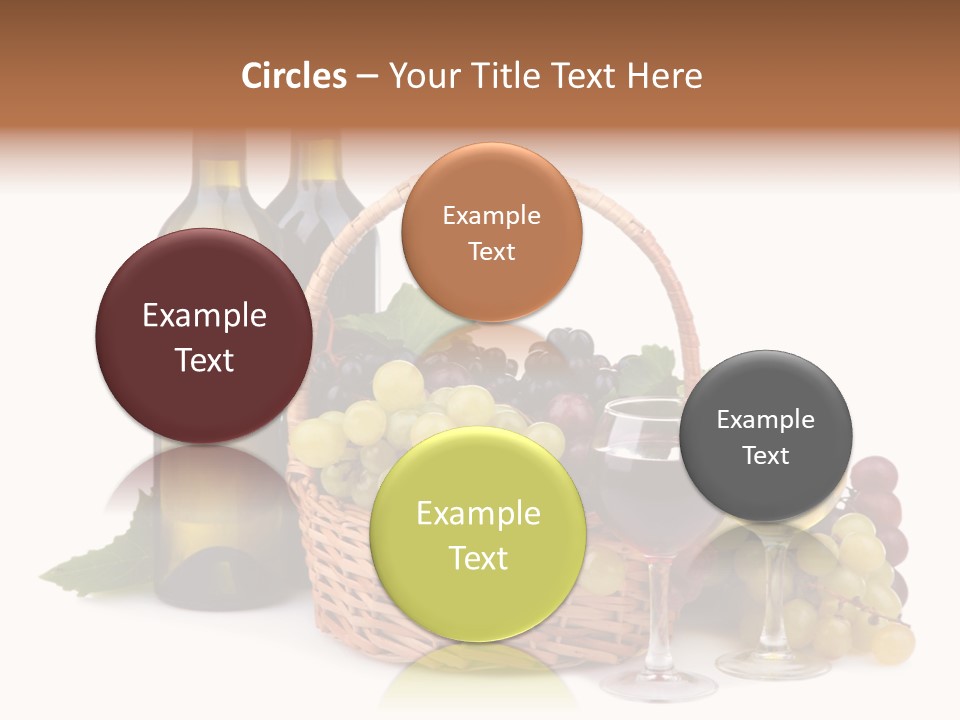 Alcoholic Pink Leaves PowerPoint Template