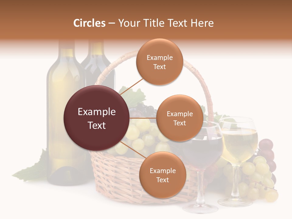 Alcoholic Pink Leaves PowerPoint Template