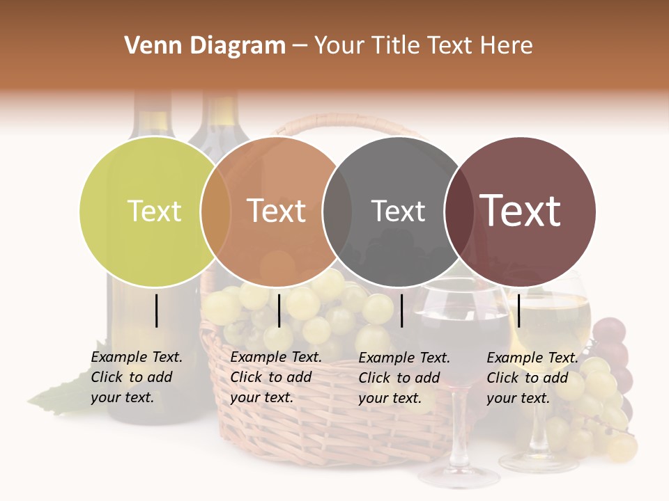 Alcoholic Pink Leaves PowerPoint Template