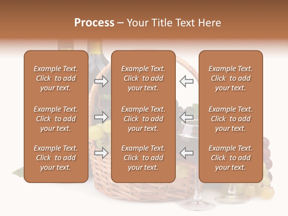 Alcoholic Pink Leaves PowerPoint Template