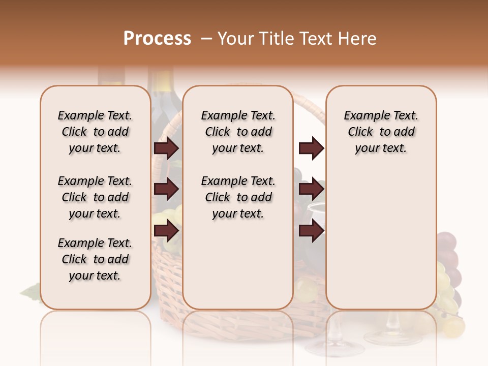 Alcoholic Pink Leaves PowerPoint Template