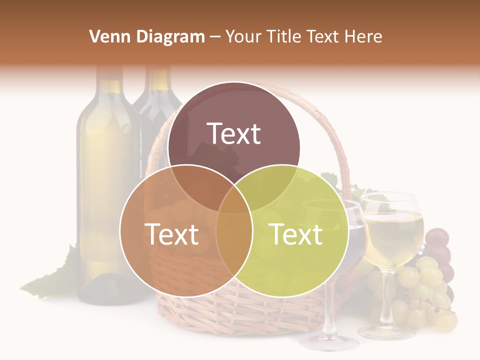 Alcoholic Pink Leaves PowerPoint Template