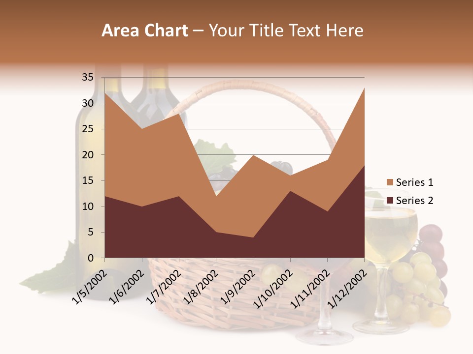 Alcoholic Pink Leaves PowerPoint Template