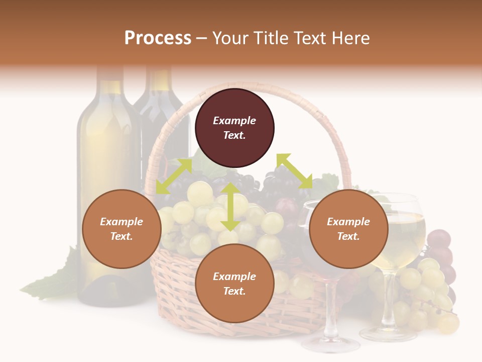 Alcoholic Pink Leaves PowerPoint Template