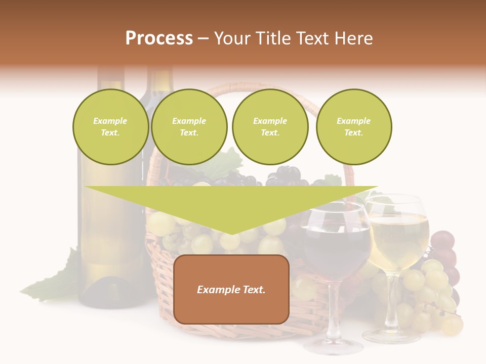 Alcoholic Pink Leaves PowerPoint Template