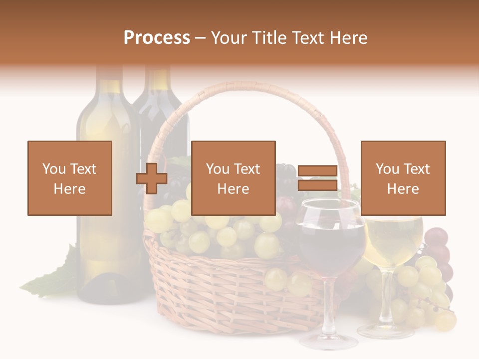 Alcoholic Pink Leaves PowerPoint Template