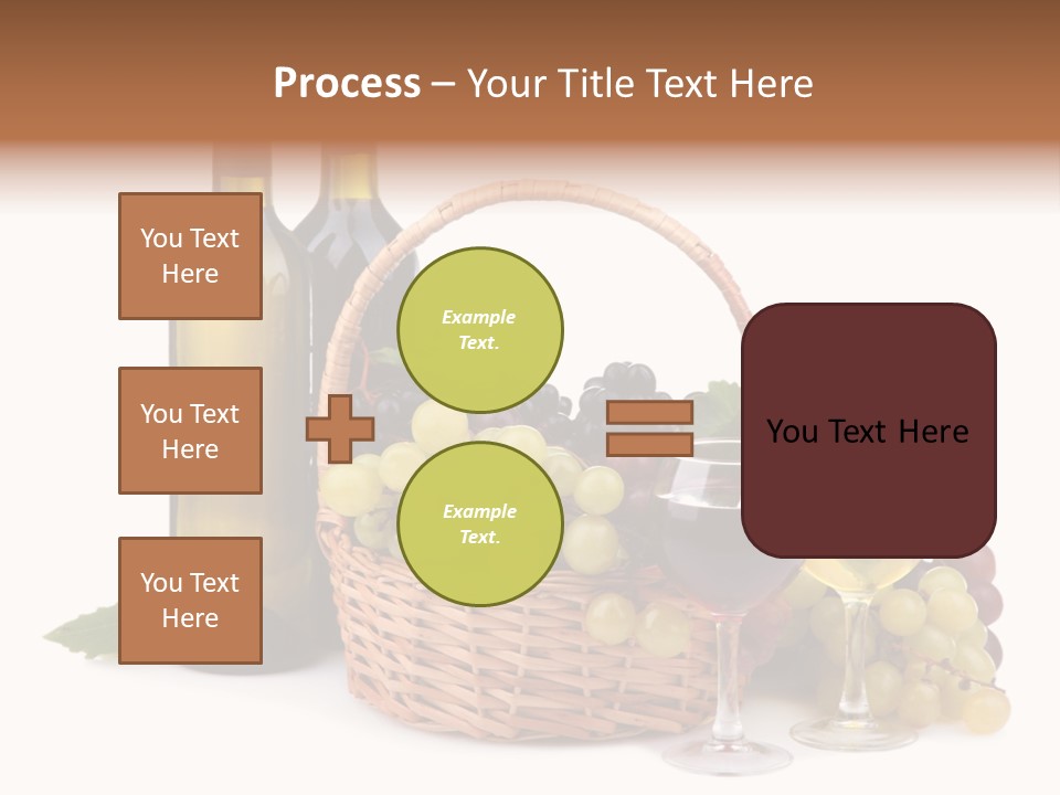 Alcoholic Pink Leaves PowerPoint Template