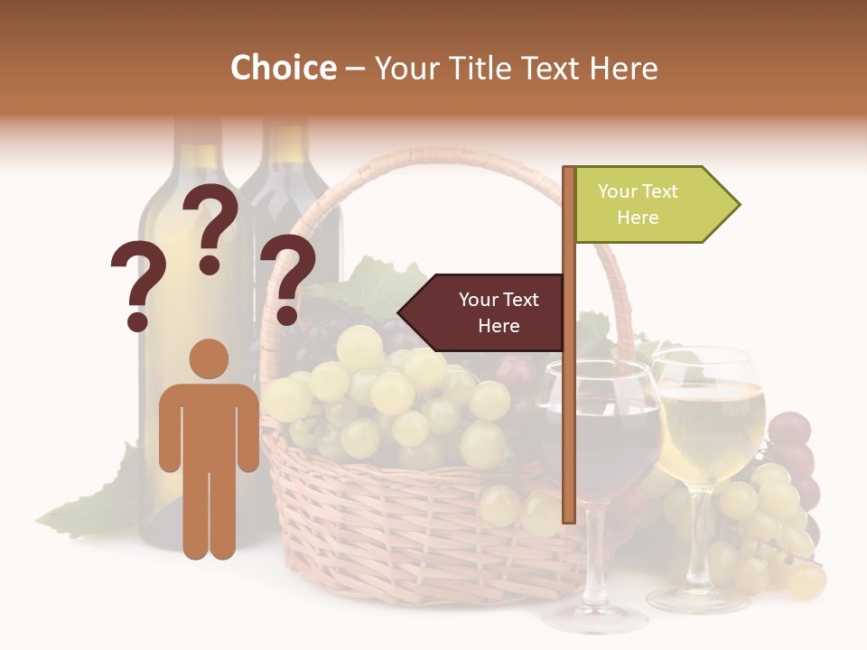 Alcoholic Pink Leaves PowerPoint Template