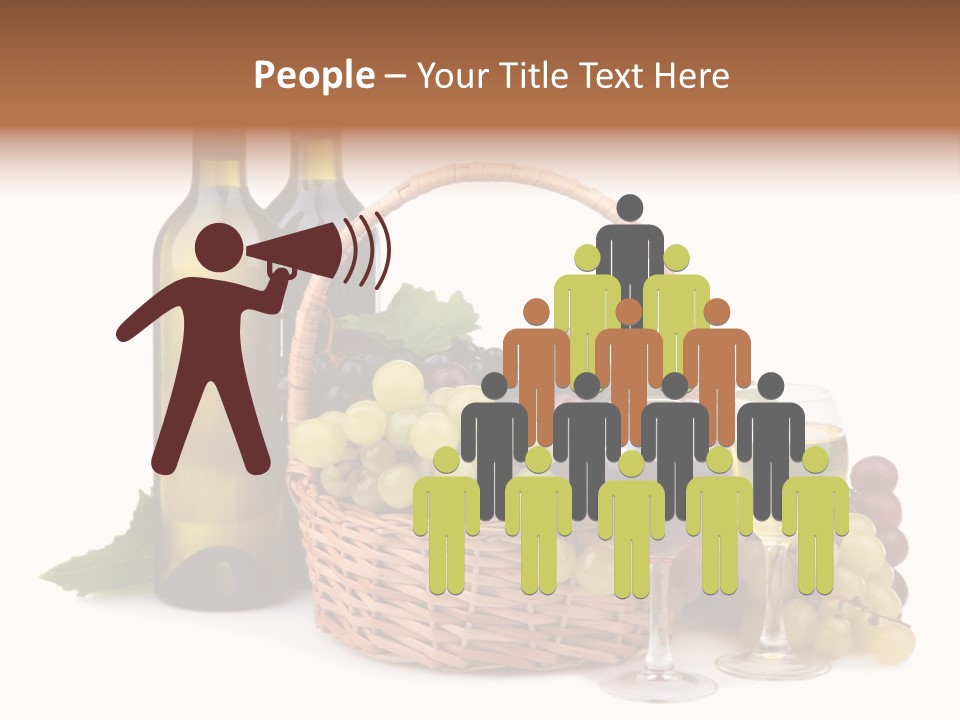 Alcoholic Pink Leaves PowerPoint Template