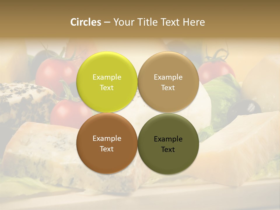 Gusto Alimentaci Gastronom PowerPoint Template