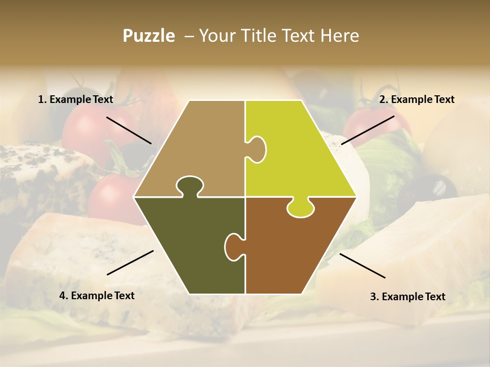 Gusto Alimentaci Gastronom PowerPoint Template