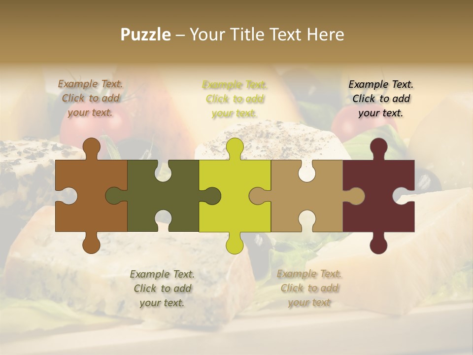 Gusto Alimentaci Gastronom PowerPoint Template