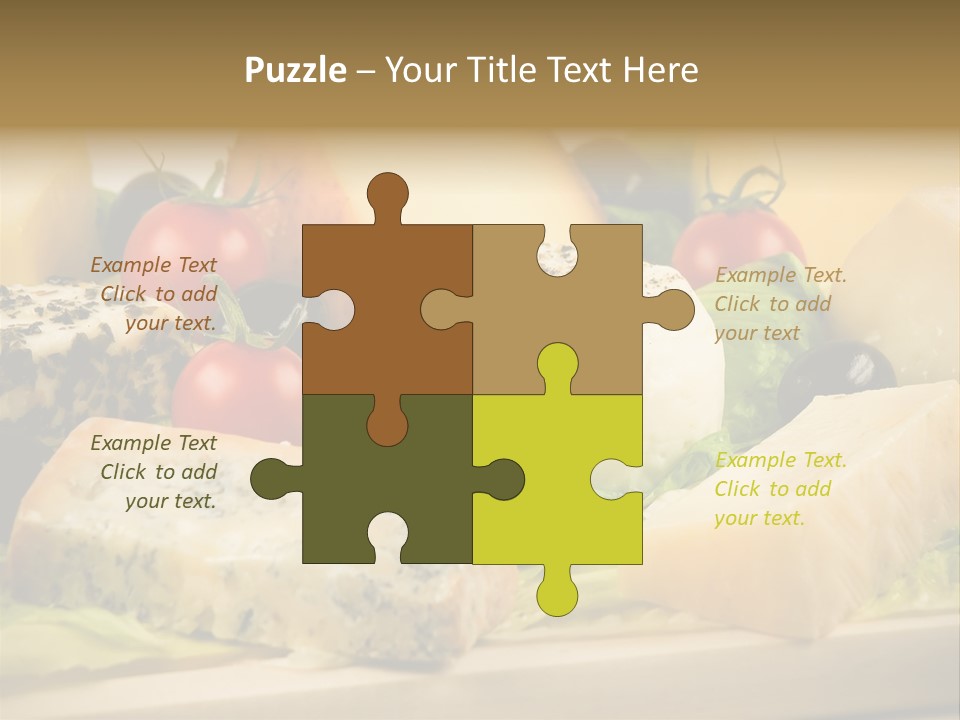 Gusto Alimentaci Gastronom PowerPoint Template