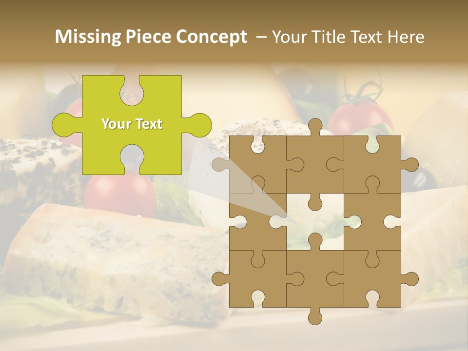 Gusto Alimentaci Gastronom PowerPoint Template