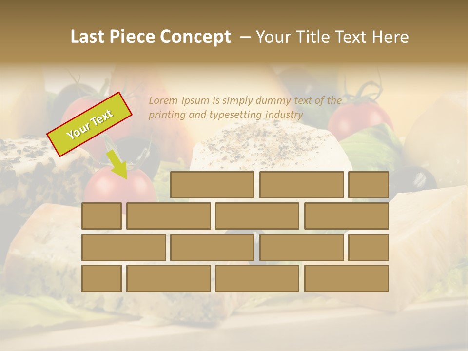 Gusto Alimentaci Gastronom PowerPoint Template