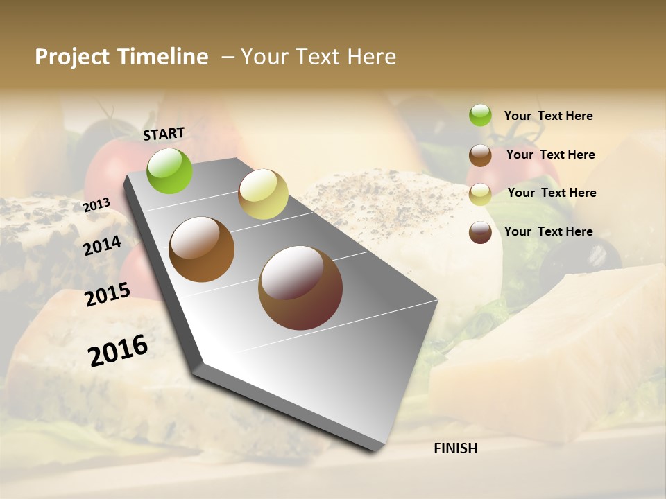 Gusto Alimentaci Gastronom PowerPoint Template