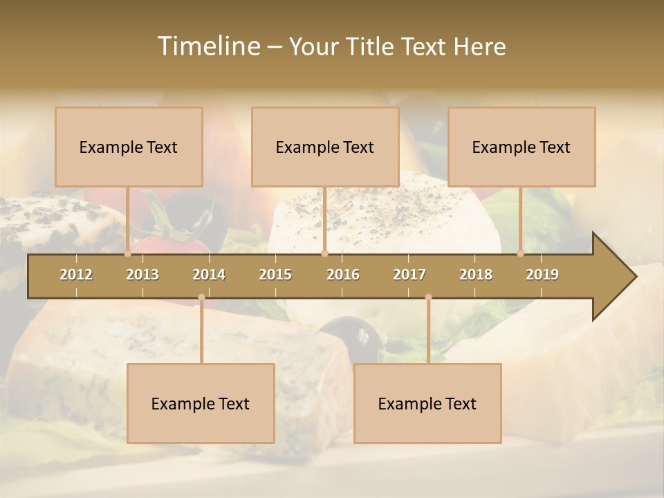Gusto Alimentaci Gastronom PowerPoint Template