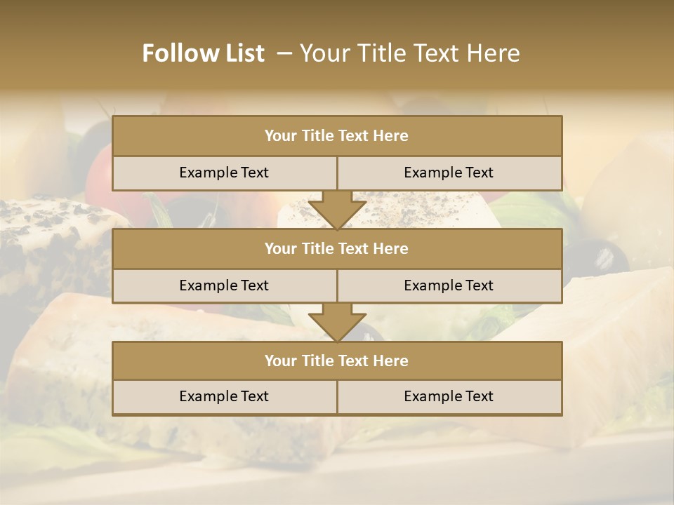 Gusto Alimentaci Gastronom PowerPoint Template