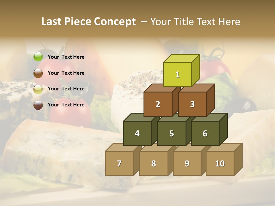 Gusto Alimentaci Gastronom PowerPoint Template