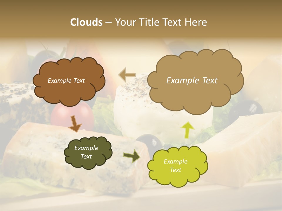 Gusto Alimentaci Gastronom PowerPoint Template